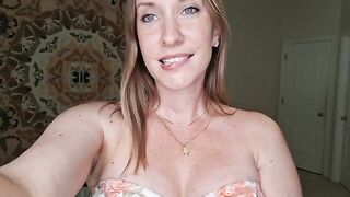 A seductive breast massage with shimmering oil, forbidden and thrilling