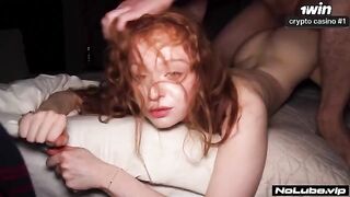 From a kiss to deep throat - just a tilt of the head, a perfect match for the petite and submissive vibe of the 18-year-old model known for their intense and raw passion. Their tight, perfect bodies and love for rough, hardcore action shine through in thi