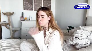 The peak of pleasure, her cunt tightening up