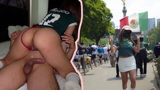 A girl with a big ass fucks for money, showcasing her Latina heat