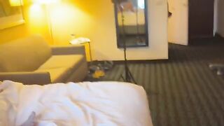A wife has a great fun jumping on the dick of her husband