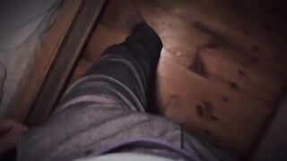 My wife got caught playing with a dildo at night