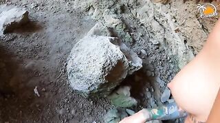 Outdoor sex celebration for Owiax's 25k subscribers on Pornhub