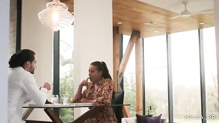 A therapy session turns into a sensual dinner with Jolla PR