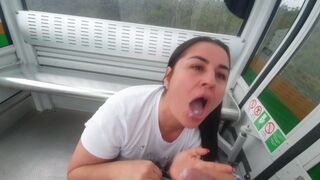 I get caught fucking in the Medellin cable car, damn!