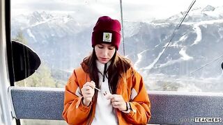 A stranger picked me up at the mountain cableway and fucked me