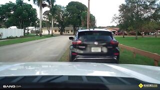 A sexy woman got fucked by the mechanic on the roadside