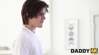 Older dad seduced his son's girlfriend in a steamy Daddy4k encounter