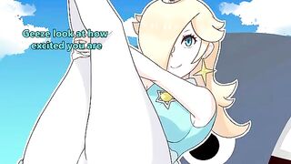 Rosalina grants your wish - a femdom hentai joi experience with intense edging
